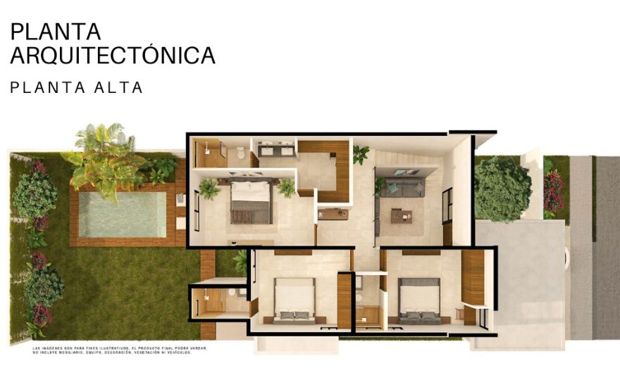 Distribución Arbelia Planta Alta